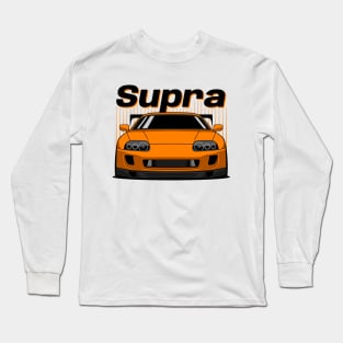 JDM Orange Supra Long Sleeve T-Shirt